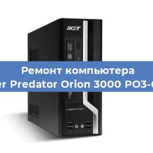 Замена термопасты на компьютере Acer Predator Orion 3000 PO3-620 в Волгограде